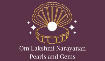 Om Lakshmi Narayanan Pearls and Gems logo
